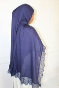 Navy Lace Modal