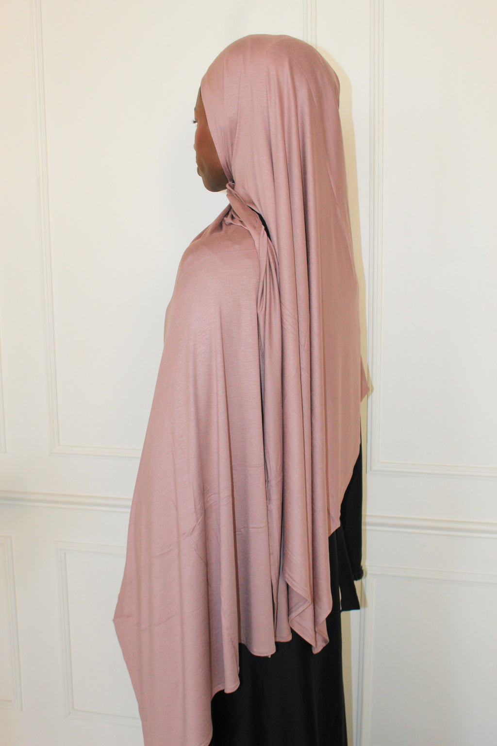 Premium Maxi Jersey Hijab-Nude