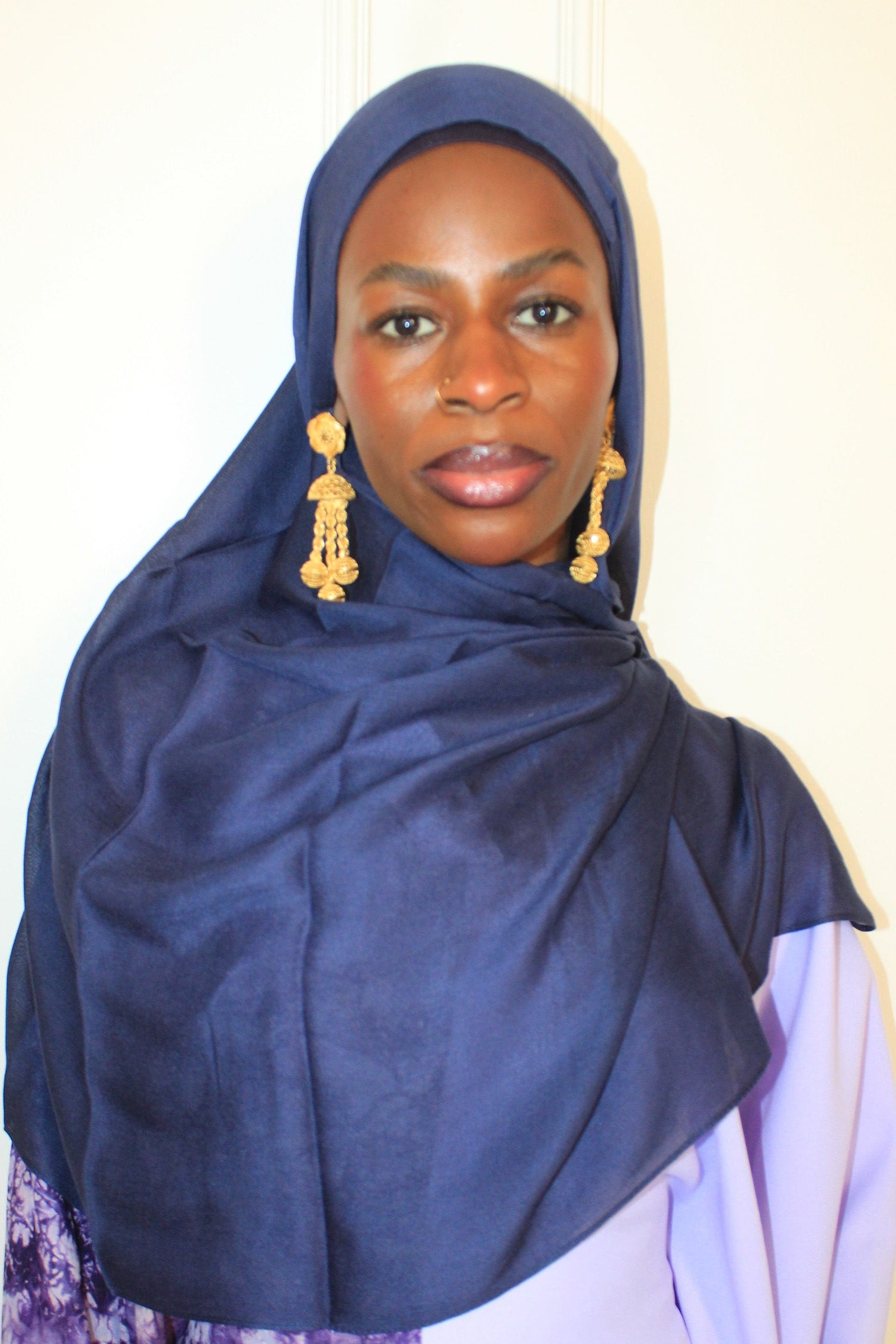 Navy Blue Bamboo Modal with Undercap