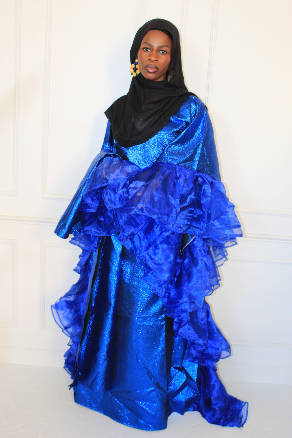 Sapphire Ruffle Boubou