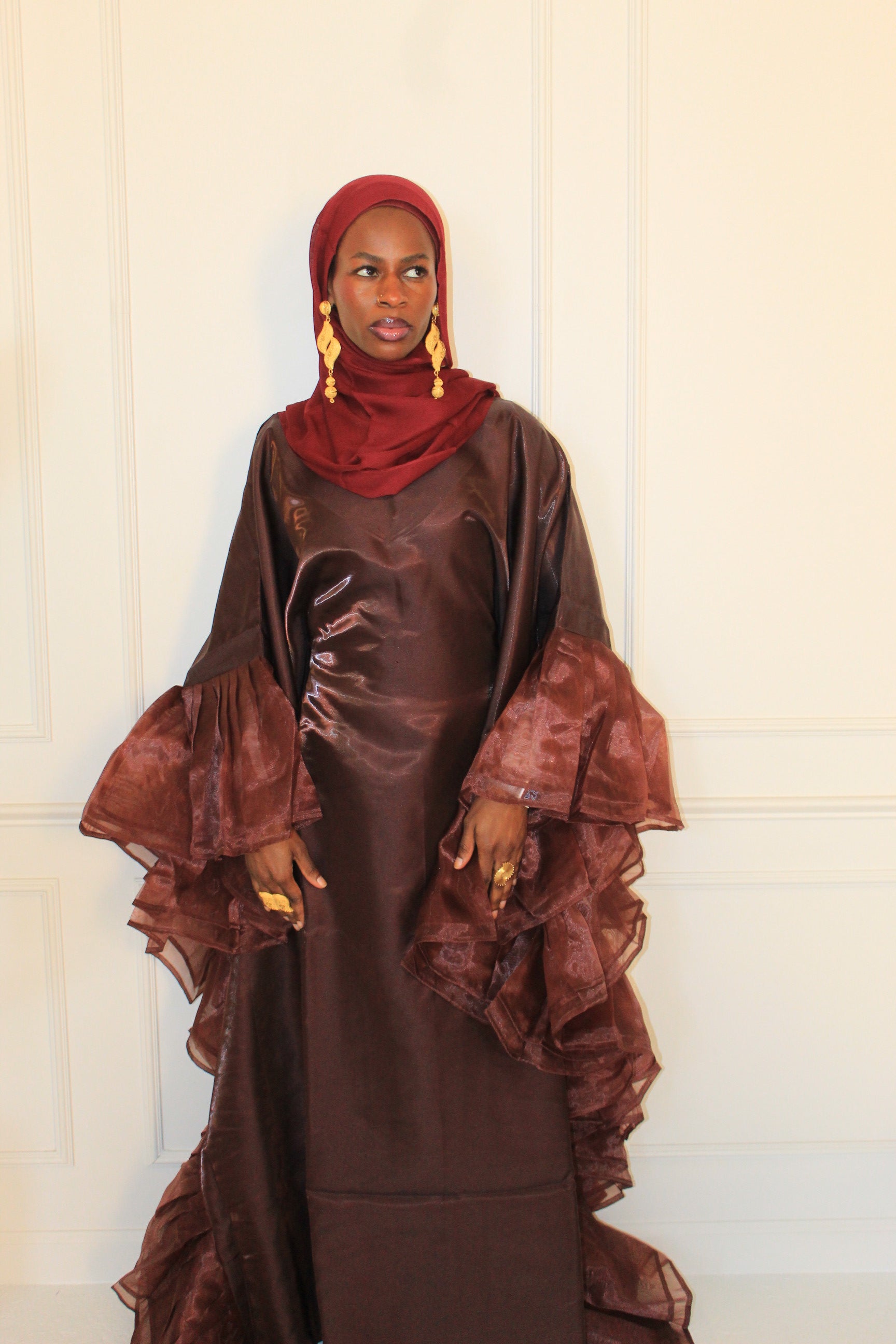 Makeda Ruffle Boubou