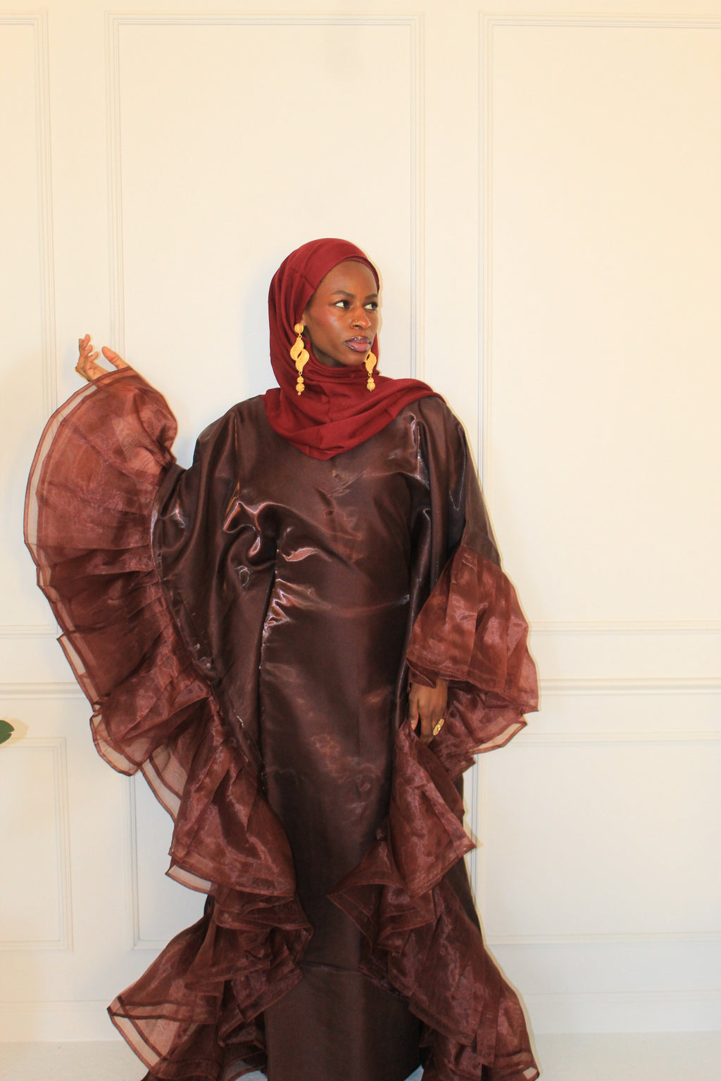 Makeda Ruffle Boubou