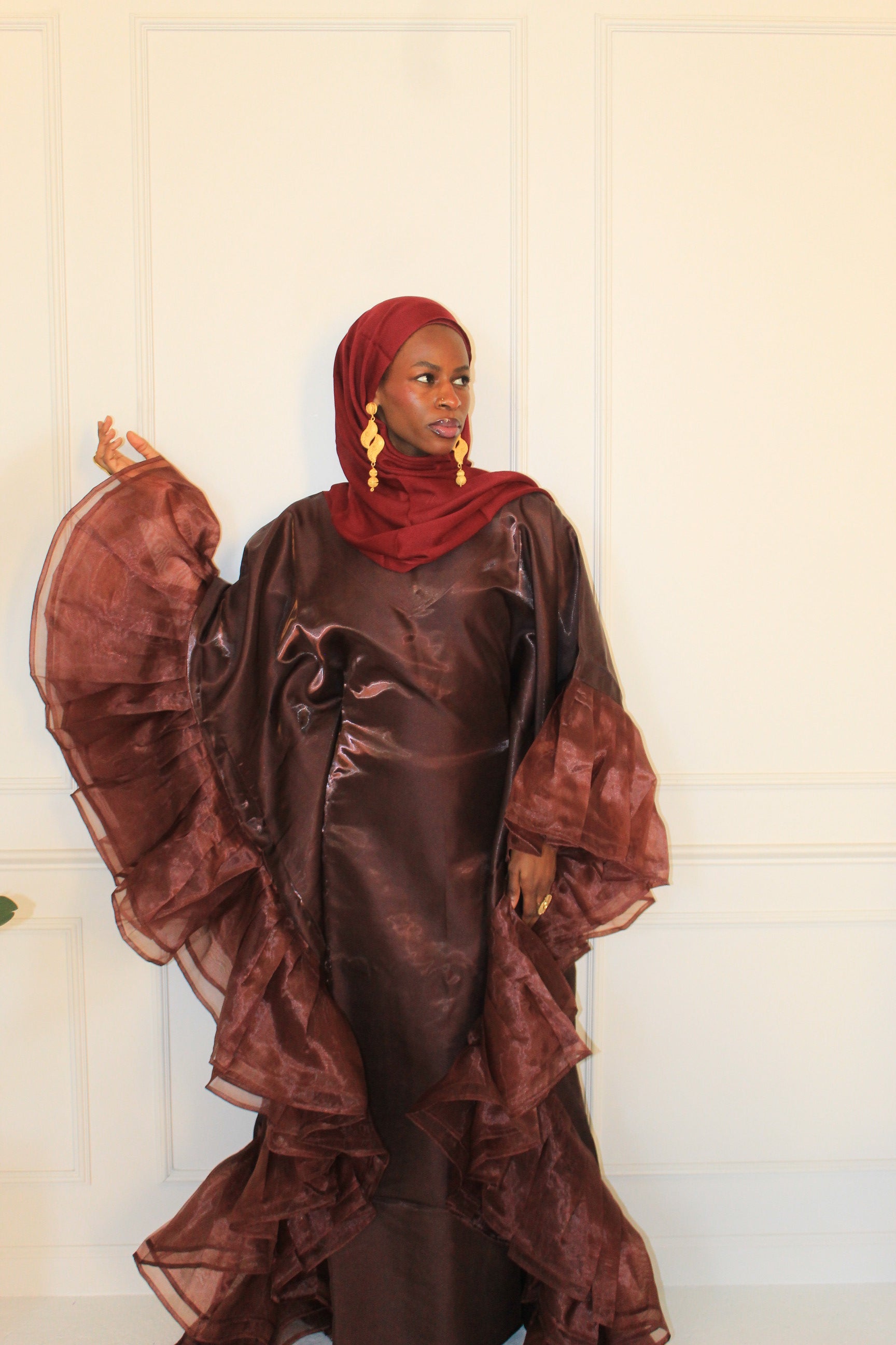 Makeda Ruffle Boubou