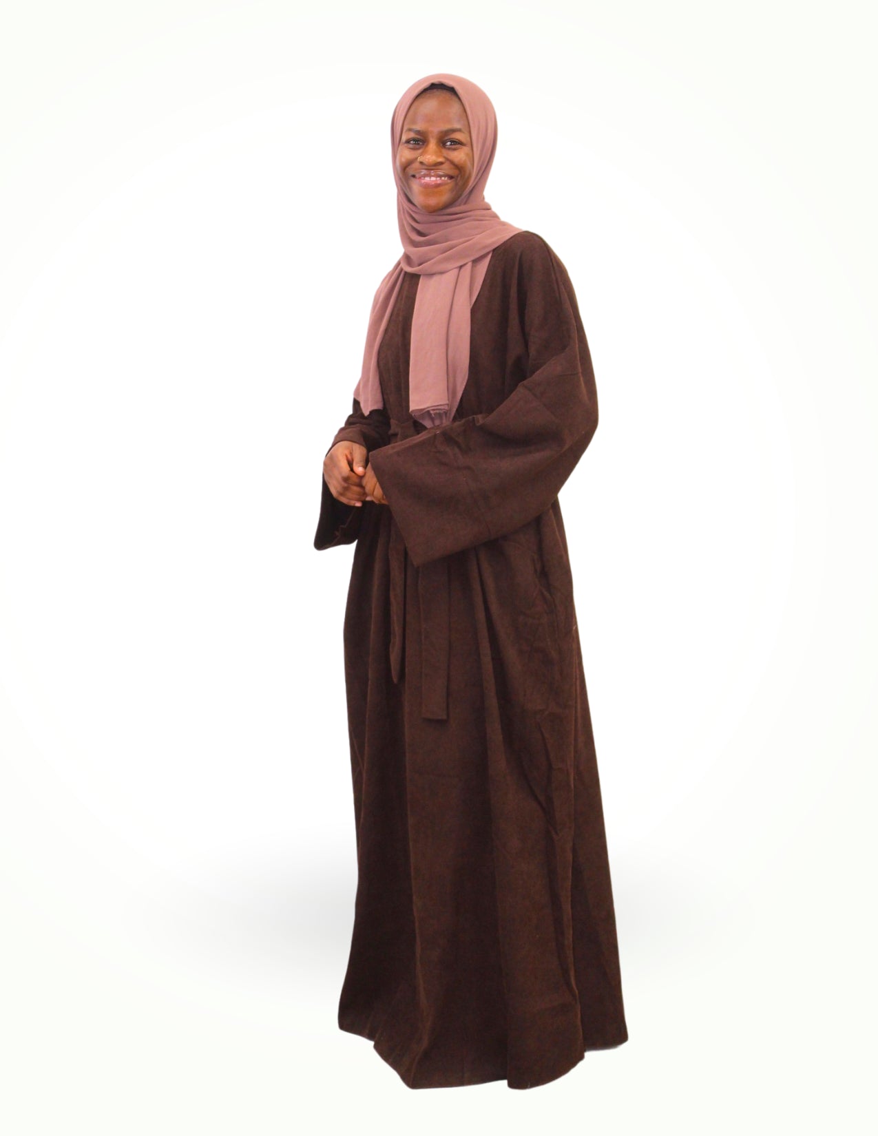 Chocolate Corduroy Abaya