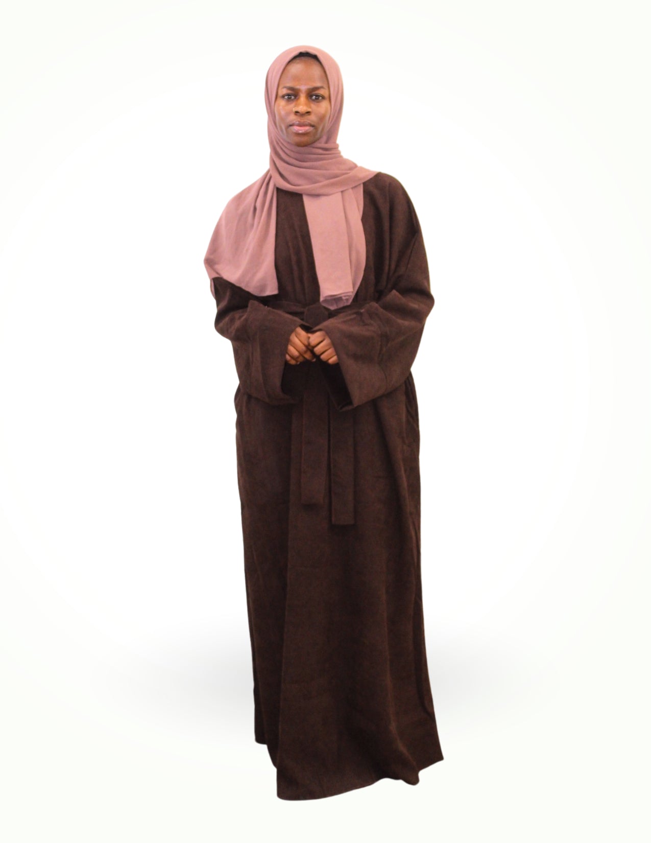 Chocolate Corduroy Abaya