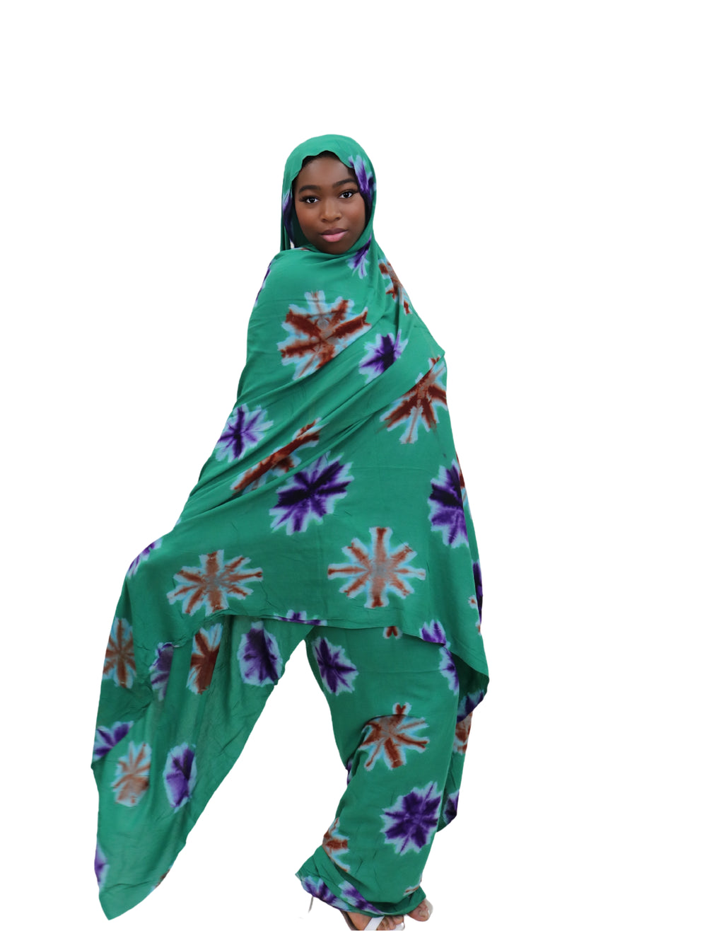 Mehlfa - Green Stardust Tie Dye
